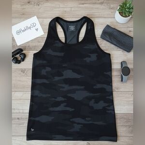 Athleta Charcoal Camouflage Tank Top